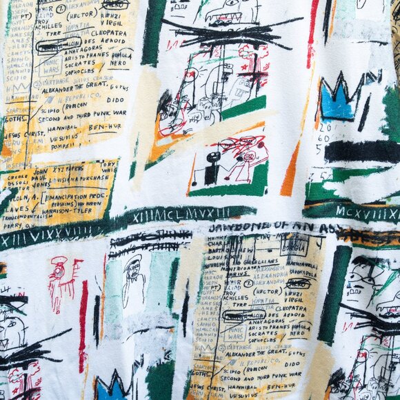 Uniqlo Jean Michael Basquiat Printed Art Short Sleeves Tee - Picture 5 of 7